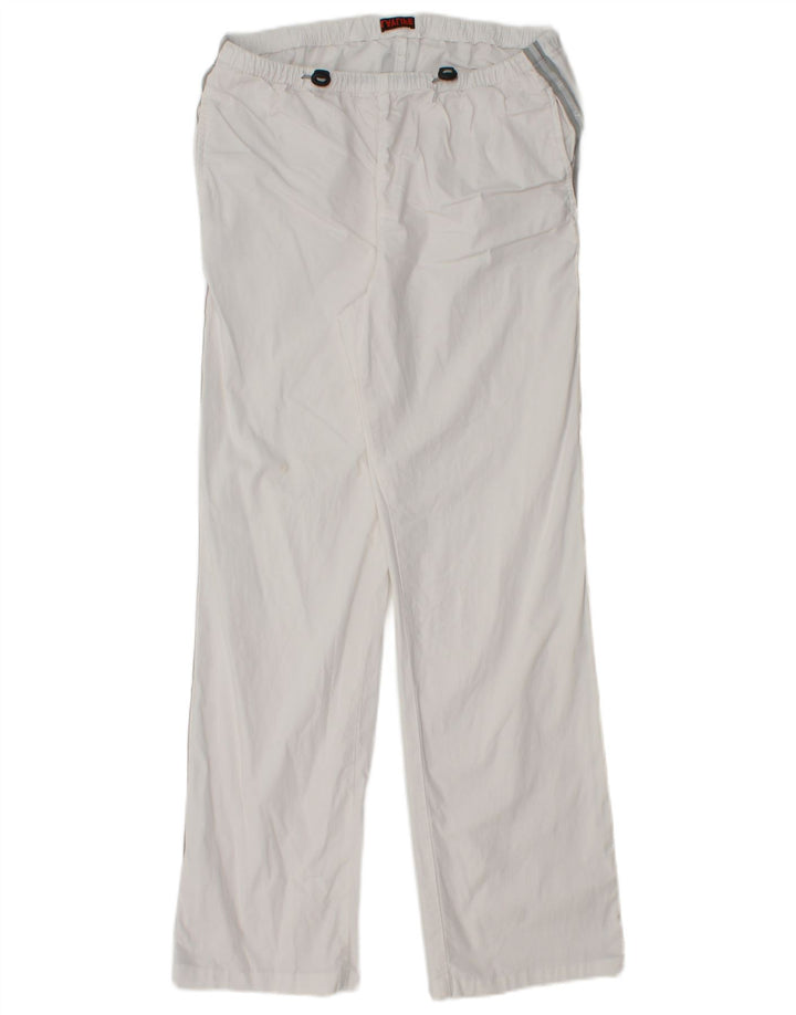 Pantaloni de trening pentru femei Playlife UK 14 Medium White
