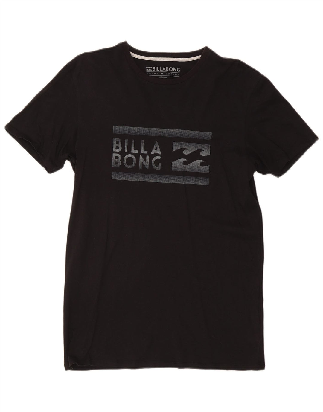 BILLABONG Tricou grafic Slim Fit pentru bărbați Top, bumbac mediu negru