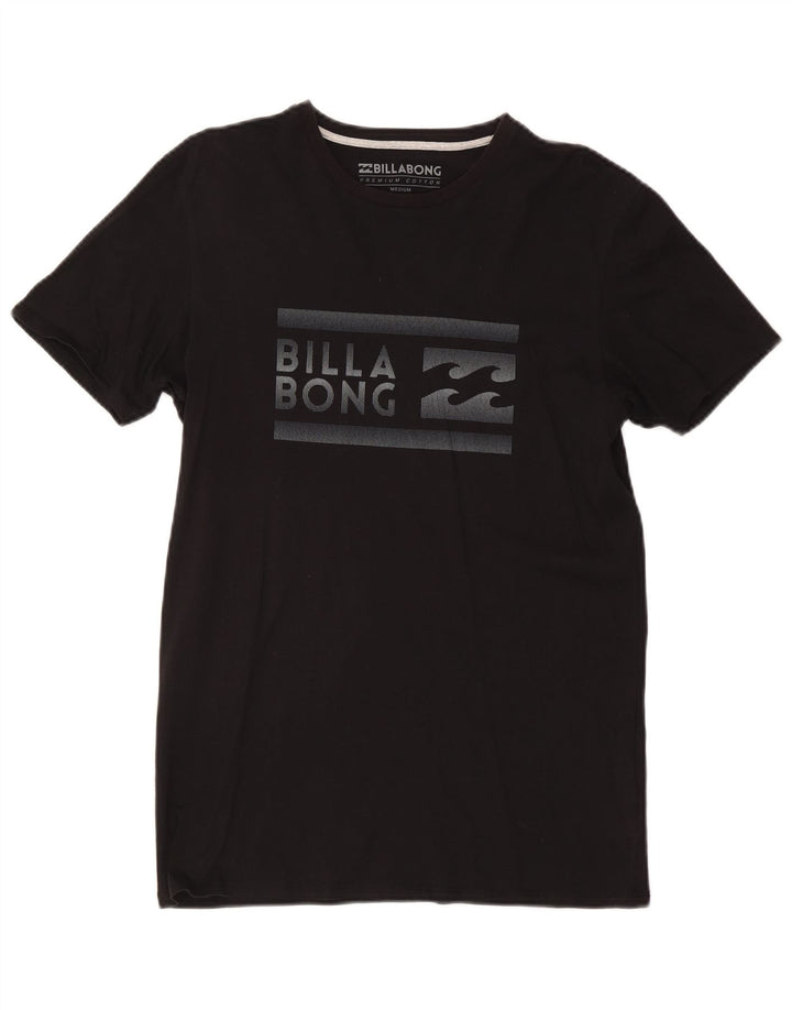 BILLABONG Tricou grafic Slim Fit pentru bărbați Top, bumbac mediu negru