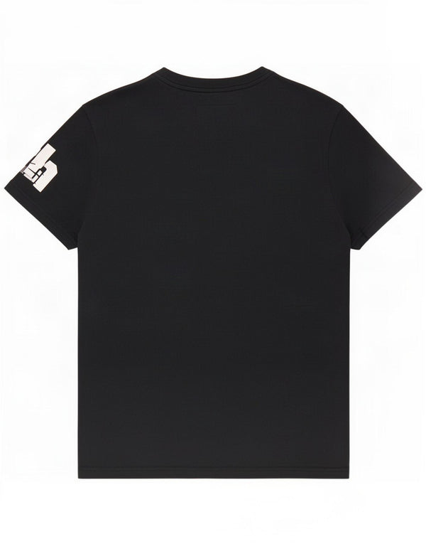 Tricou grafic pentru bărbați Superdry Top Medium Black Bumbac