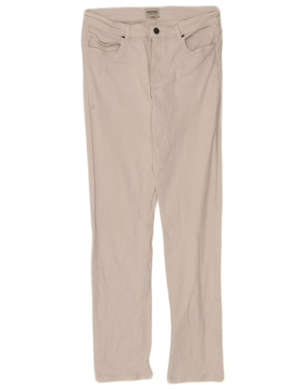 White Stuff Blugi drepti pentru femei UK 12 Medium W28 L28 Bumbac