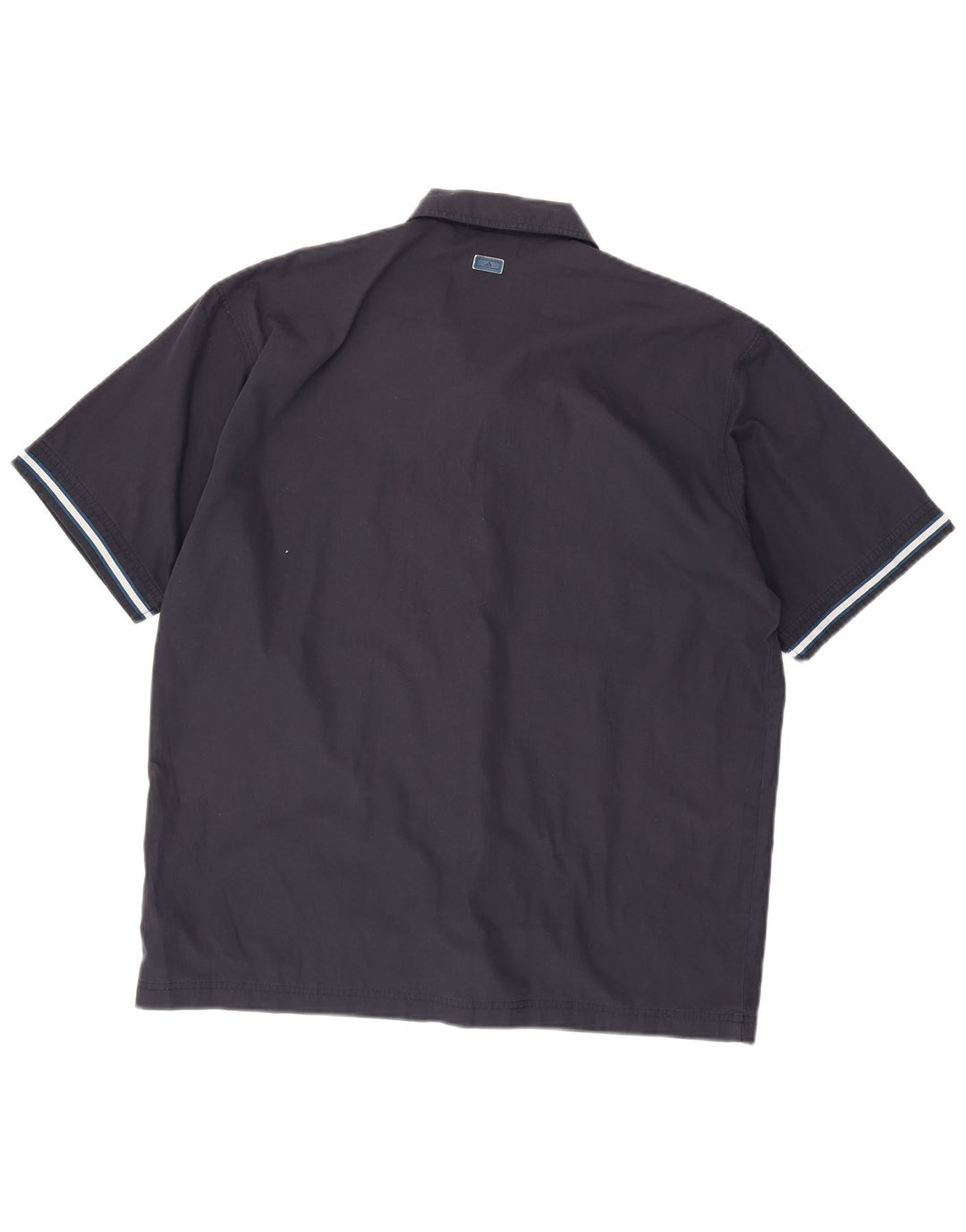 Cămașă cu mânecă scurtă ADIDAS pentru bărbați Marea Britanie 44/46 Poliester mare bleumarin