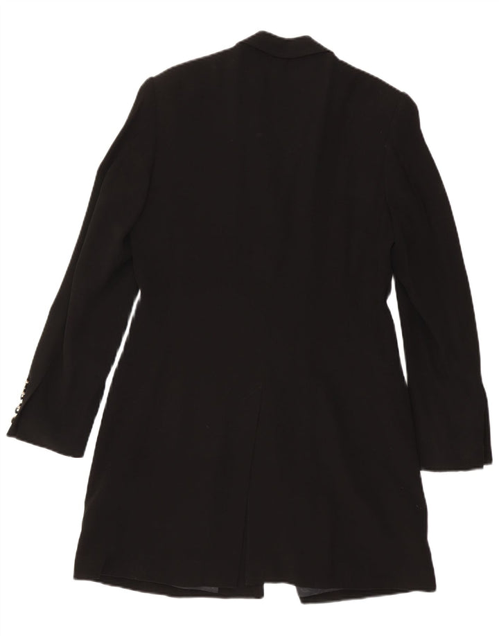 Jachetă pentru femei Betty Barclay, cu 4 nasturi, cu paragate, UK 12 Medium Black