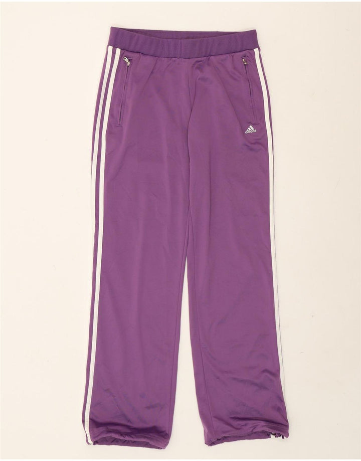 Pantaloni de trening Adidas pentru femei UK 14 Poliester violet mediu