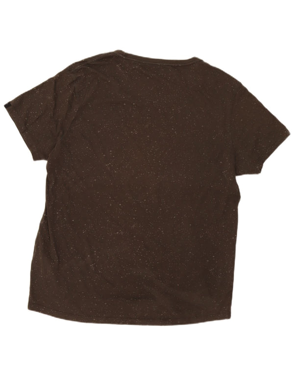 Tricou pentru bărbați Levi's Slim Fit Top mare din bumbac cu pete kaki