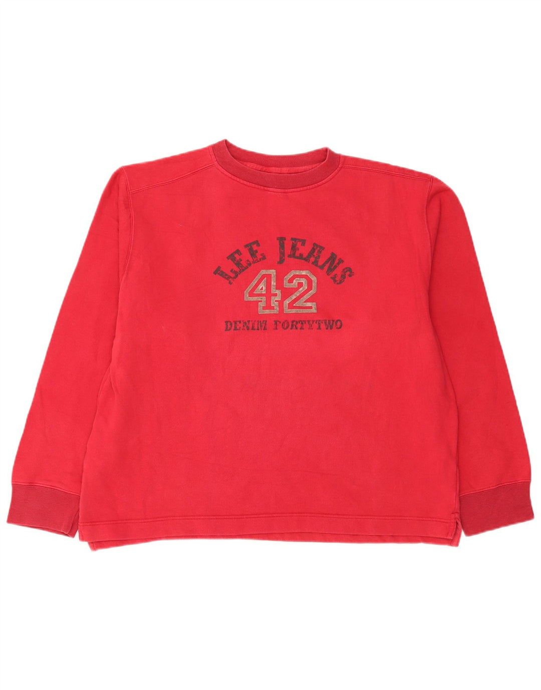 Hanorac grafic pentru bărbați Lee Jumper XL roșu