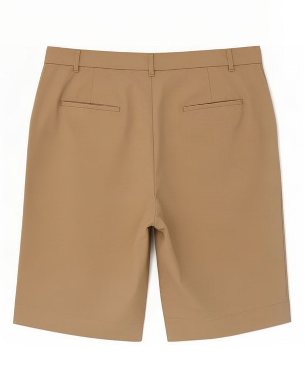 Marks & Spencer Womens Chino Shorts UK 16 Large W34 Beige Cotton