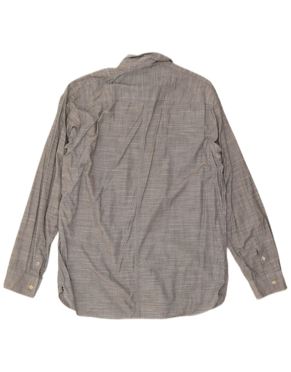Cămașă pentru bărbați Quiksilver XL, bumbac cu dungi gri