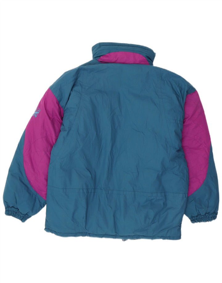 Jachetă căptușită BRUGI pentru bărbați loose fit UK 36 Small Blue Colorblock