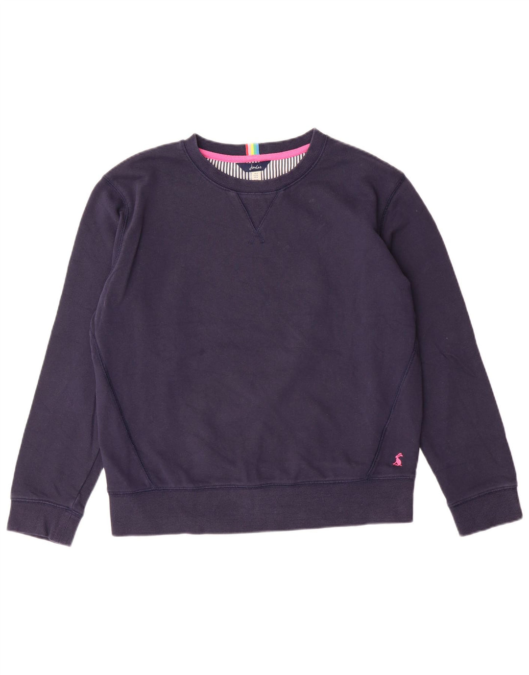JOULES Pulover supradimensionat pentru femei UK 8 mic Bumbac bleumarin