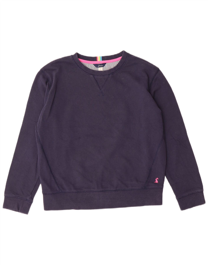 JOULES Pulover supradimensionat pentru femei UK 8 mic Bumbac bleumarin