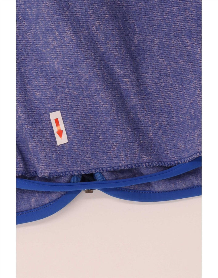 Invicta Womens Oversized Trening Top Jacket UK 16 Large Blue Flecked