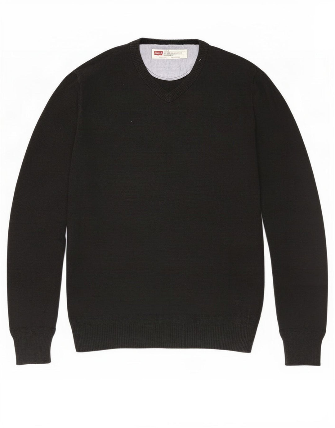 Pulover cu decolteu în V Levi's pentru bărbați, mic, negru