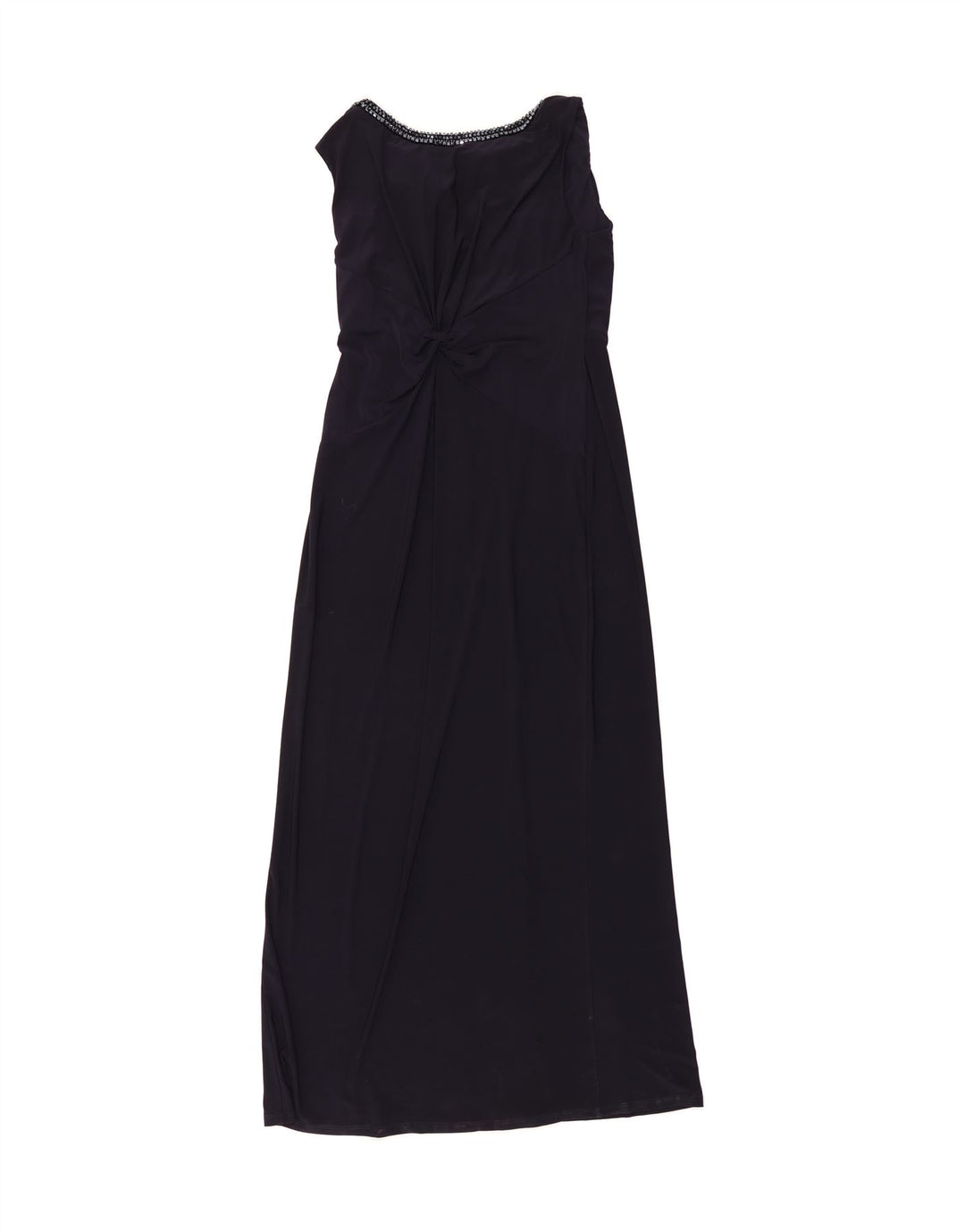 MONSOON Womens Sleeveless Maxi Dress UK 16 Large Black Polyester Vintage Monsoon and Second-Hand Monsoon from Messina Hembry 