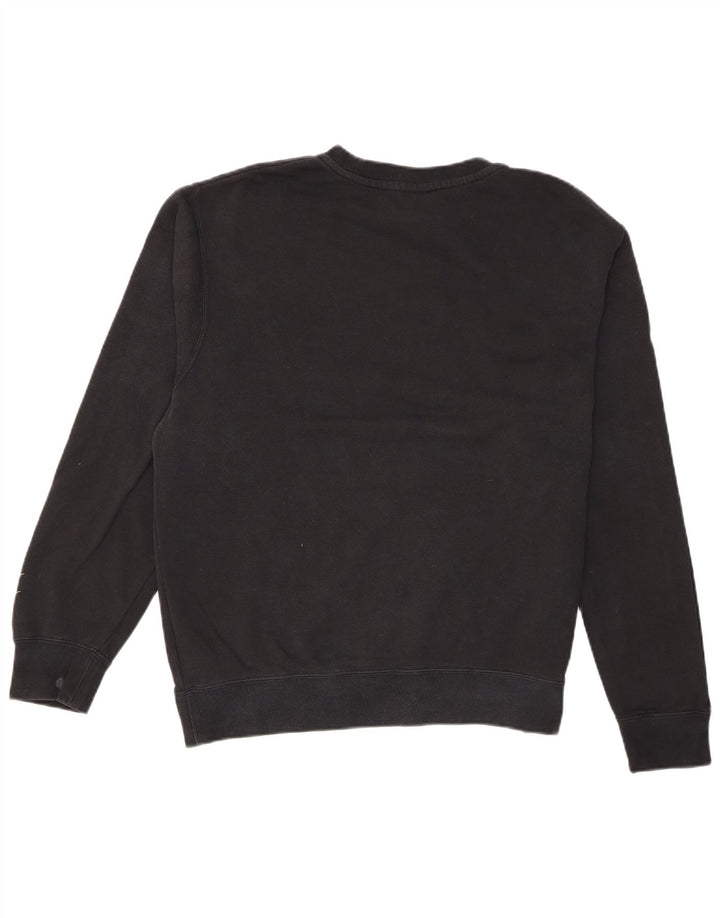 Pulover Nike Swoosh Graphic pentru bărbați, bumbac mediu negru