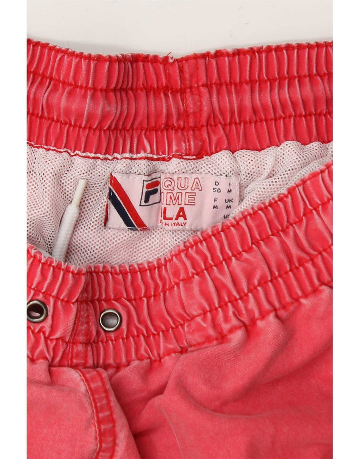 Pantaloni scurți sport Fila pentru bărbați, roșu mediu