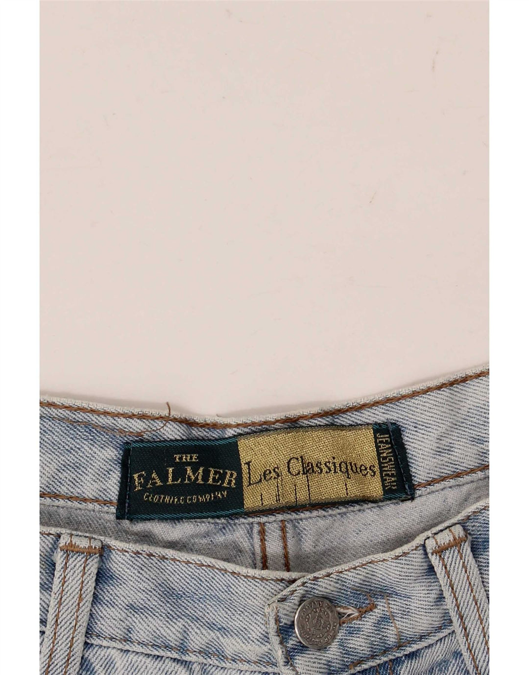 Blugi Cropped Femei Falmer W28 L24 Albastru