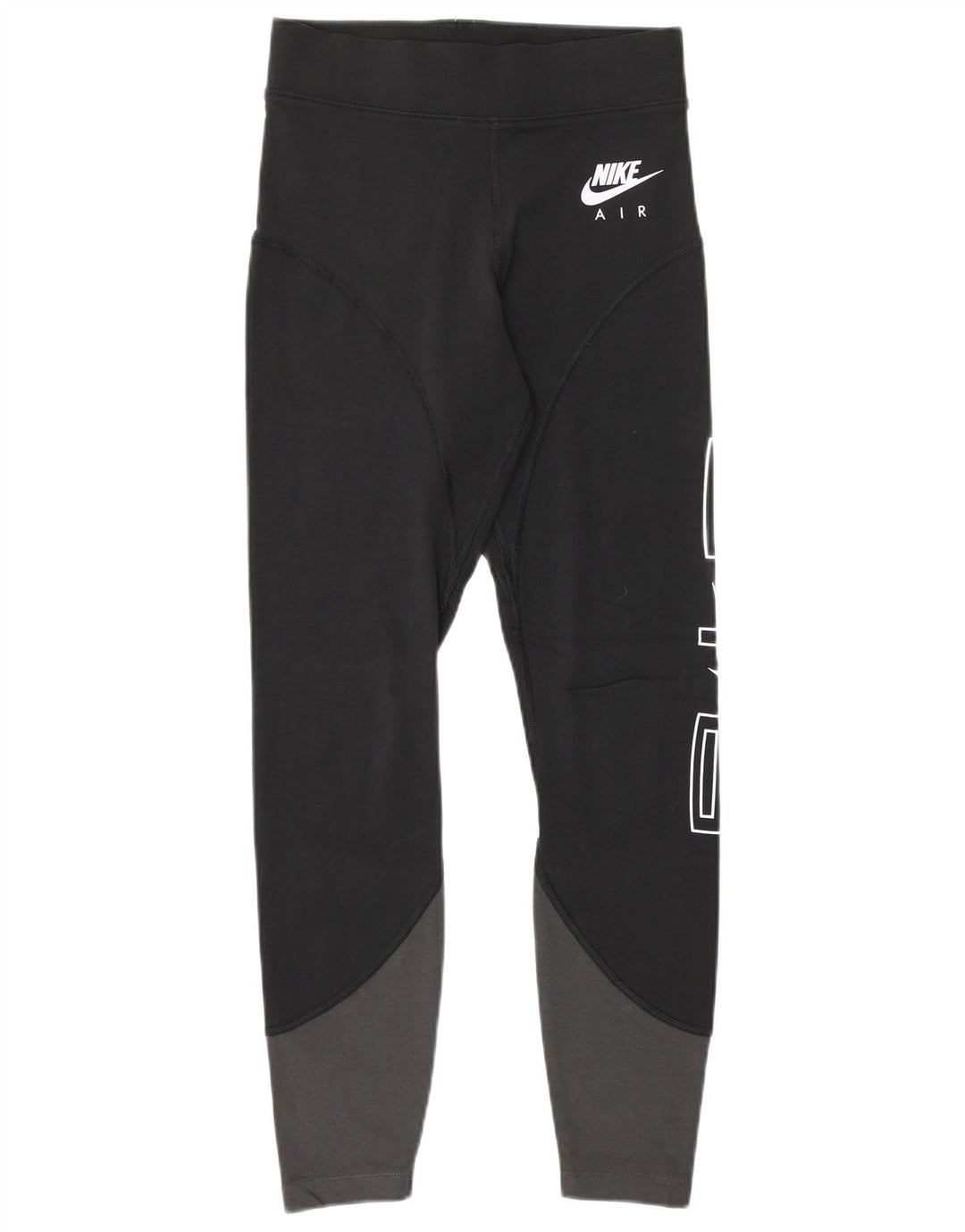 Leggings cu grafic pentru femei Nike UK 8 Sporturi mici din bumbac negru