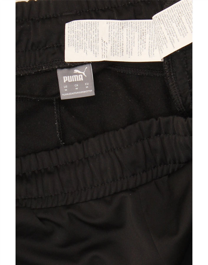 Pantaloni de trening Puma pentru bărbați Joggeri poliester mediu negru