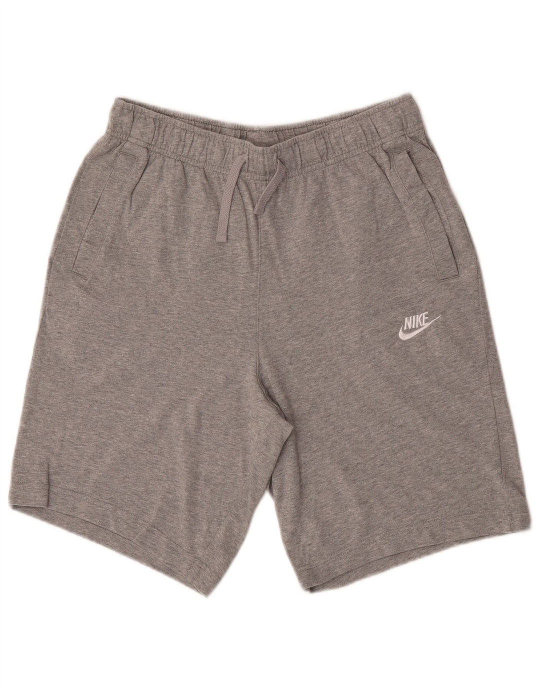Pantaloni scurți sport Nike pentru bărbați, bumbac, gri mici