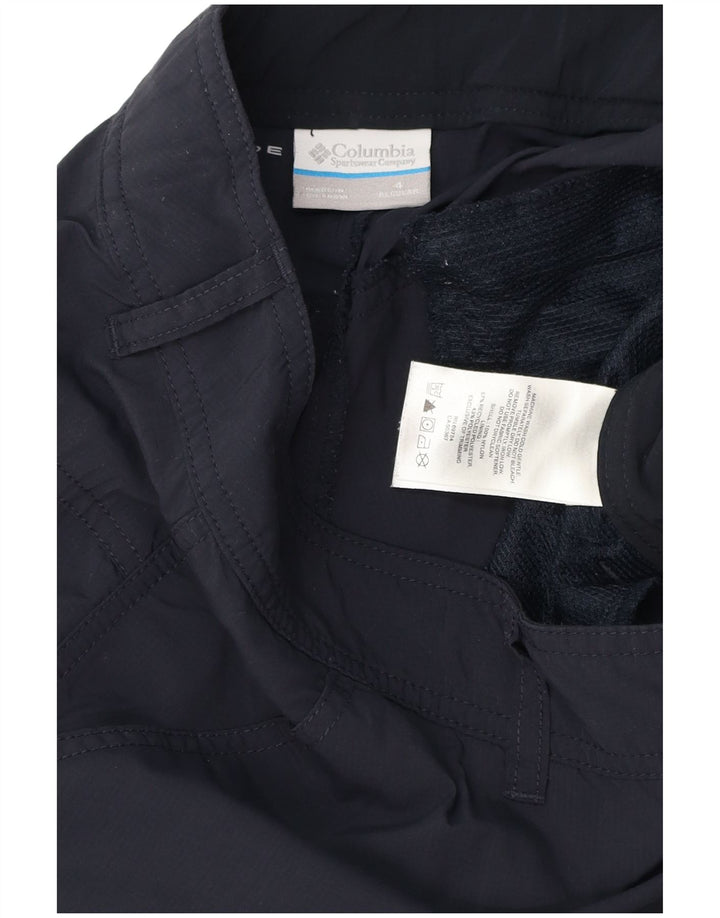 COLUMBIA Pantaloni cargo obișnuiți pentru femei US 4 Small W31 L28 Bleumarin