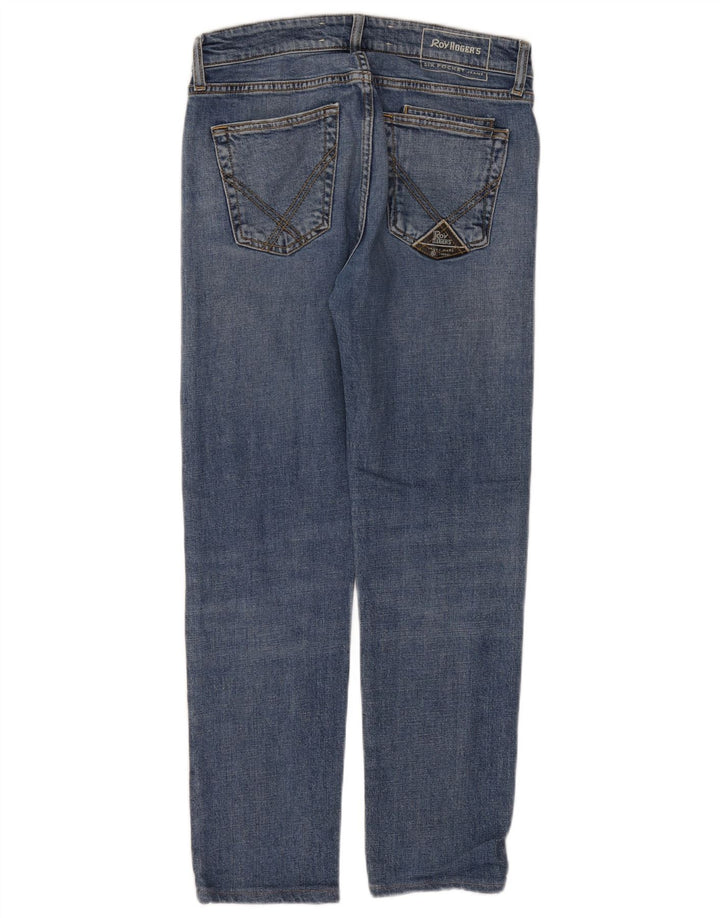 Blugi slim pentru femei Roy Rogers Distressed W31 L29 Bumbac albastru