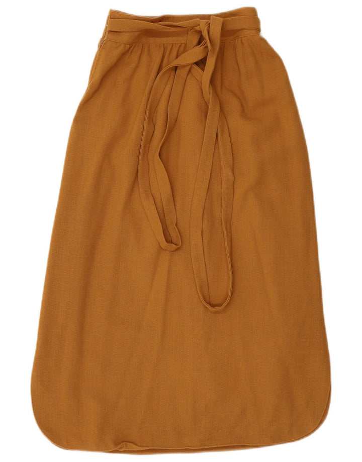 Fusta Midi Femei LAMBERS IT 42 Medium W28 Maro