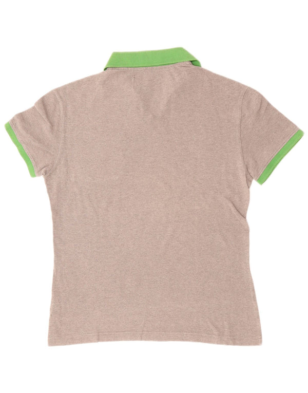 Cămașă polo pentru bărbați Armani Jeans, bumbac gri mare