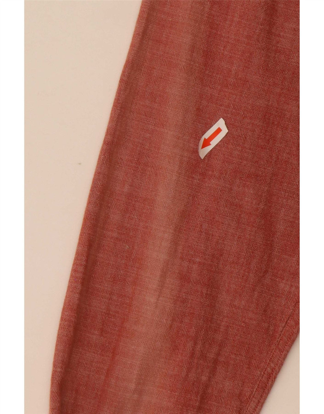 Cămașă Jack Wills pentru bărbați, bumbac roșu mediu