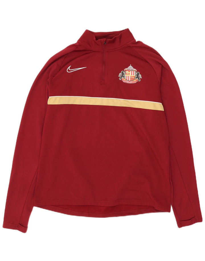 Nike pentru bărbați Sunderland A.F.C. Pulover Trening Top Medium Burgundy