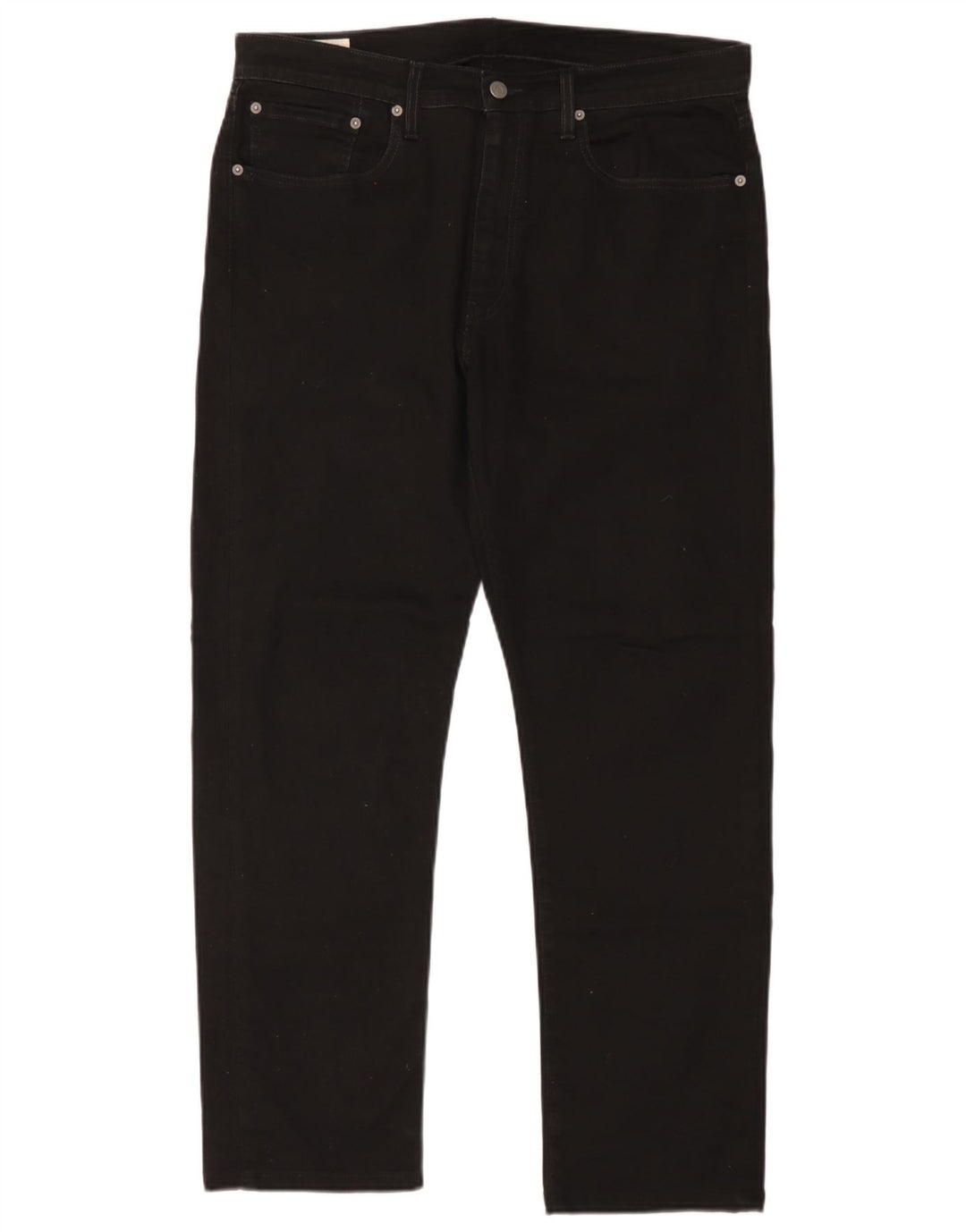 Blugi conici pentru bărbați Levi's 502 W36 L29 bumbac negru