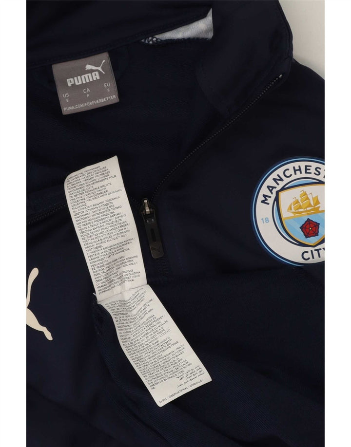 Jachetă de top pentru trening cu grafică Puma pentru bărbați, poliester Paisley, albastru mic