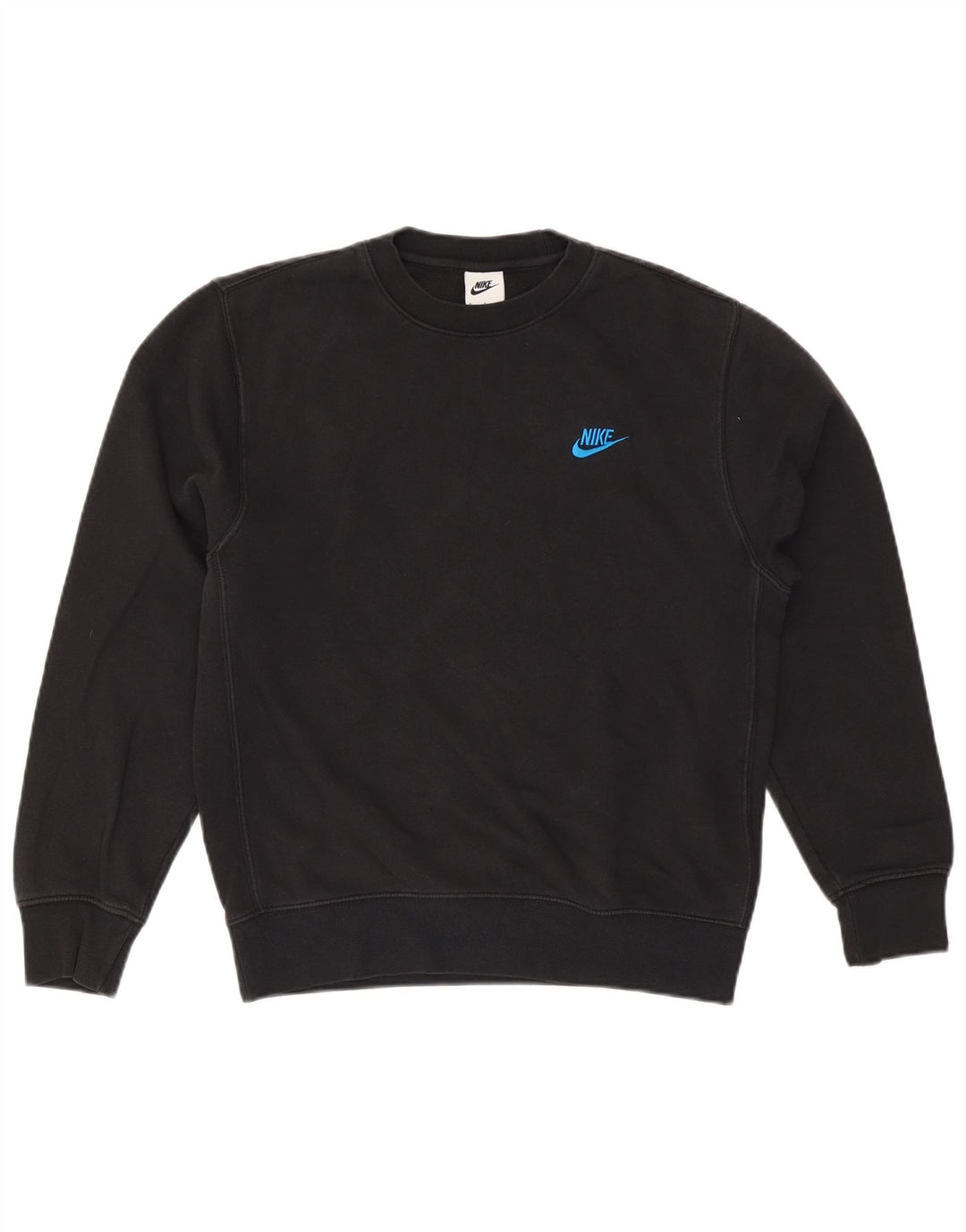 Pulover Nike pentru bărbați, bumbac mic, negru