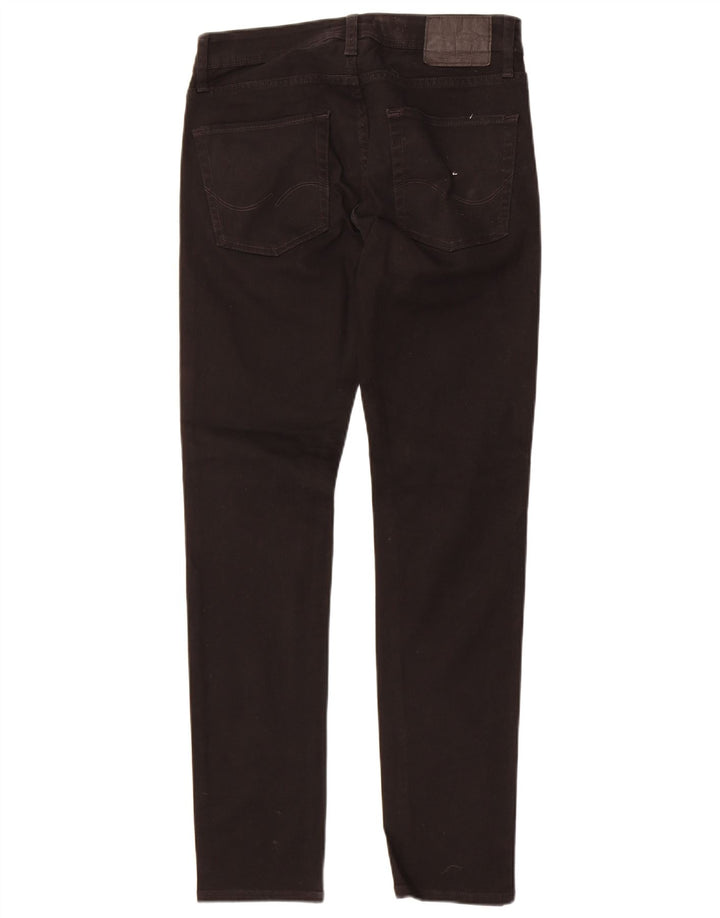 Blugi Jack & Jones Tim Slim pentru bărbați W28 L32 bumbac negru