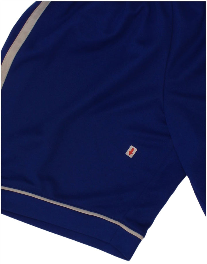 Pantaloni scurți sport pentru băieți Adidas Climalite 9-10 ani poliester albastru