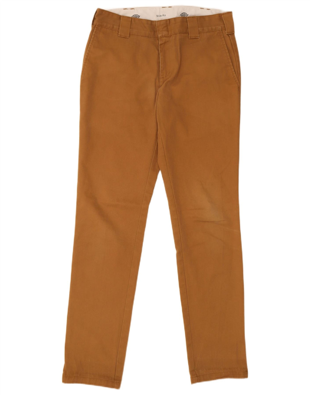Pantaloni chino slim pentru bărbați Dickies L32 L32 Poliester maro