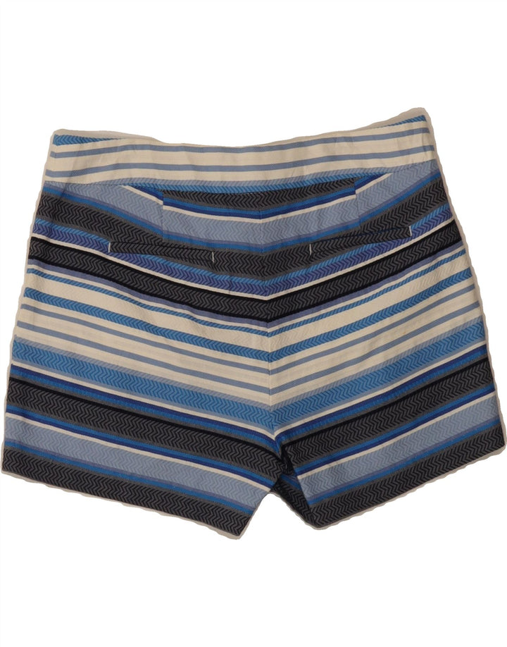 J. CREW Womens Chino Shorts US 6 Medium W32  Blue Striped Vintage J. Crew and Second-Hand J. Crew from Messina Hembry 