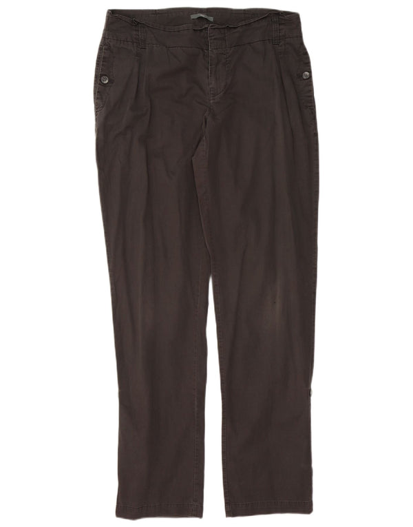 Pantaloni chino drepti pentru femei Gap UK 10 Small W32 L32 Bumbac gri
