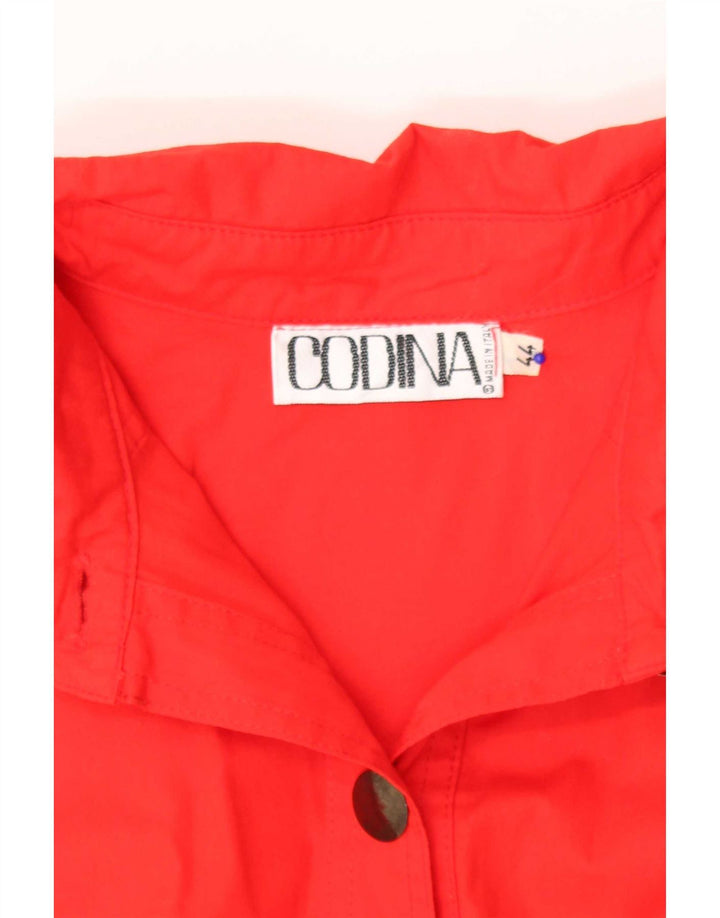 Rochie teacă vintage cu mânecă lungă pentru femei IT 44 Medium Red