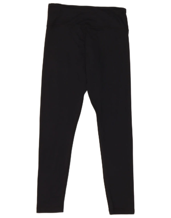Leggings pentru femei Nike UK 12 Poliester mediu negru
