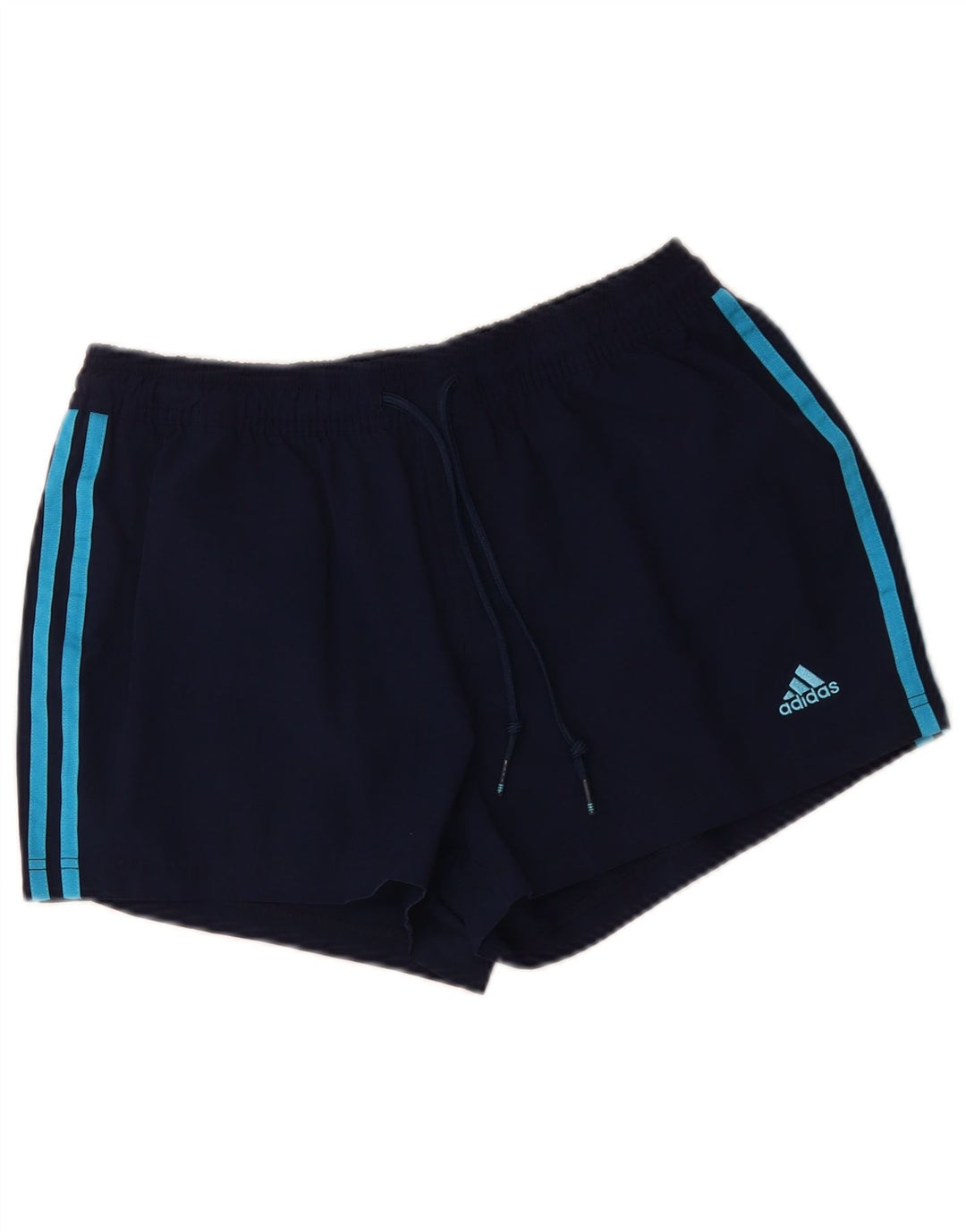 Pantaloni scurți sport ADIDAS pentru bărbați, poliester mediu bleumarin