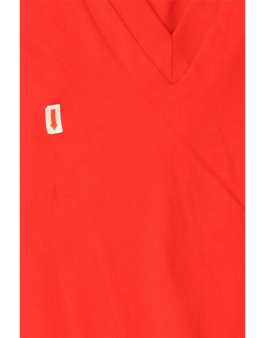 Tricou supradimensionat pentru femei Zara UK 10 Small Red Bumbac