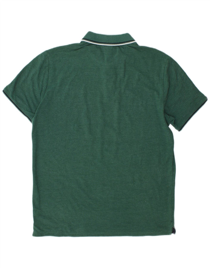 Tricou polo pentru bărbați Champion XL cu dungi verzi