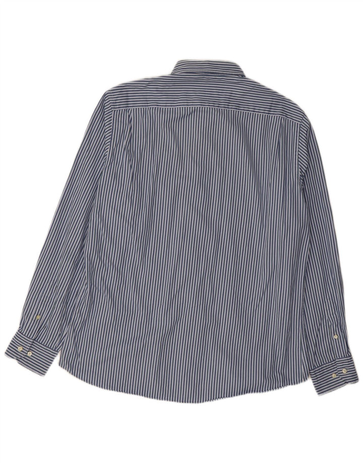 Cămașă Massimo Dutti pentru bărbați XL Blue Pinstripe