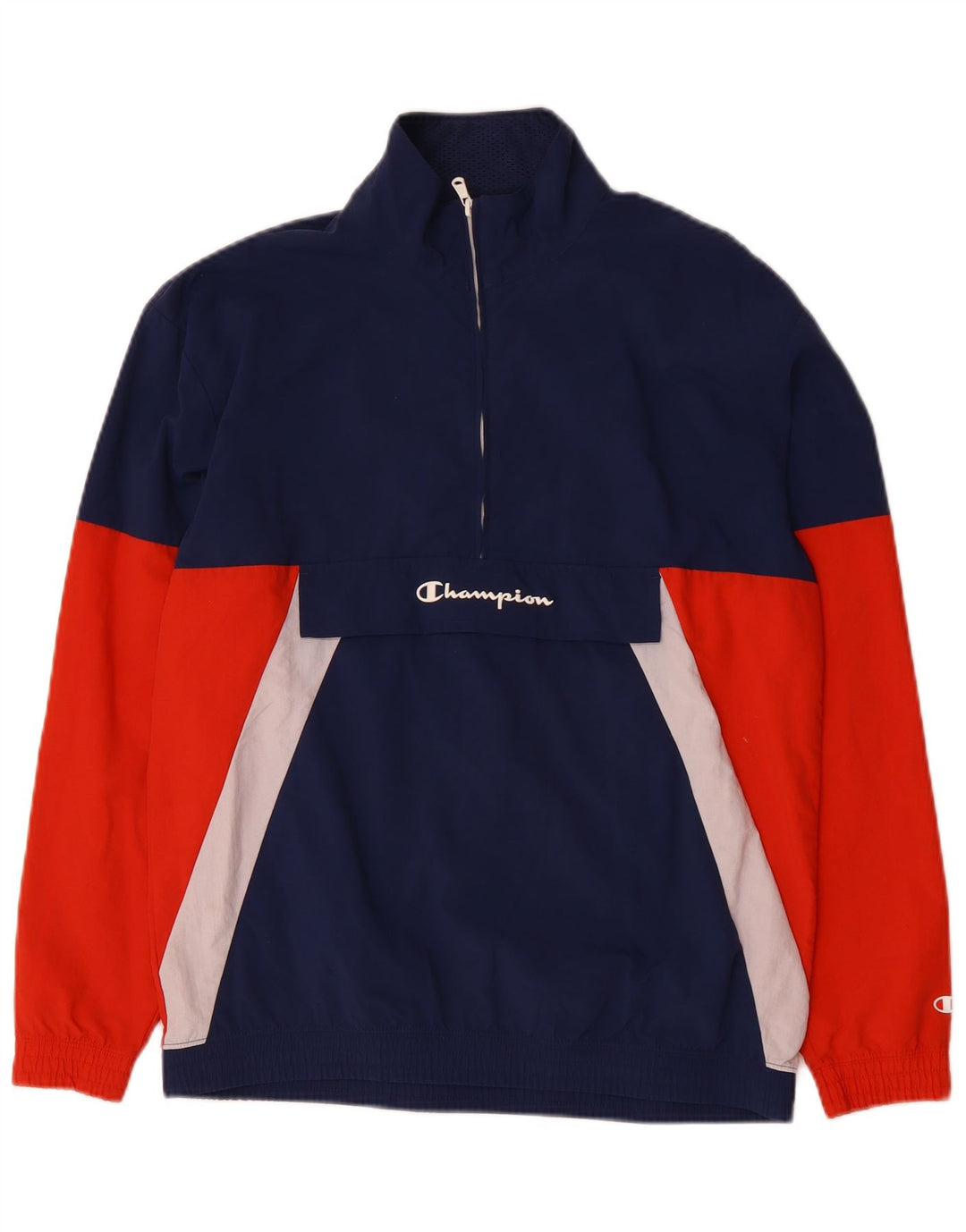Jachetă Anorak pentru bărbați Champion UK 38 Medium Bleumarin Poliamidă color bloc