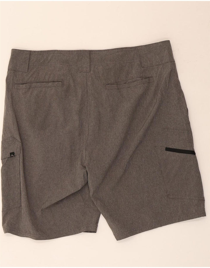 Pantaloni scurți cargo Denali pentru bărbați W36, mare, gri, poliester