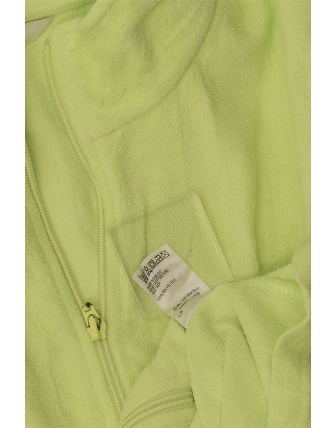 Jachetă fleece pentru femei Marks & Spencer UK 20 2XL Poliester verde