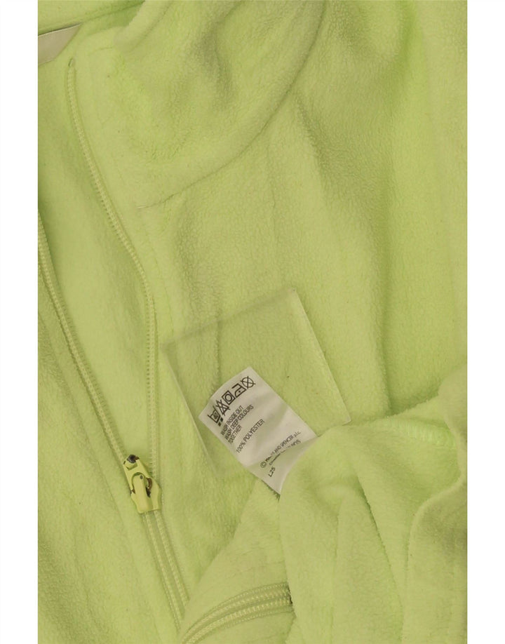 Jachetă fleece pentru femei Marks & Spencer UK 20 2XL Poliester verde