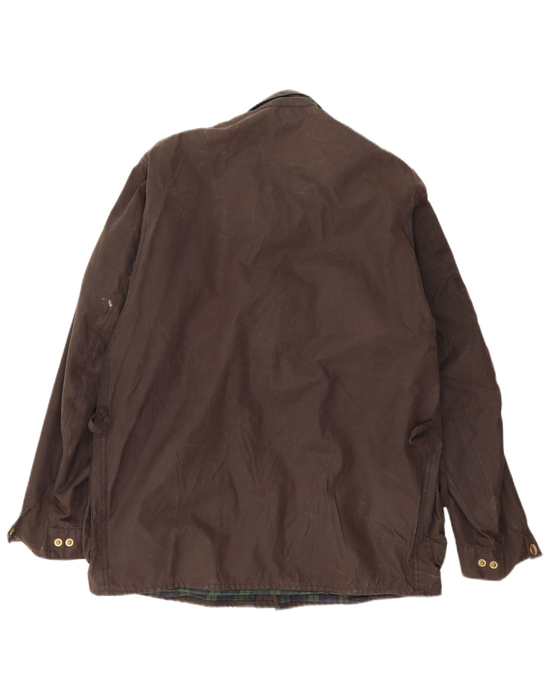 Jachetă pentru bărbați BARBOUR din bumbac cerat Mărimea 38 Bumbac maro mic