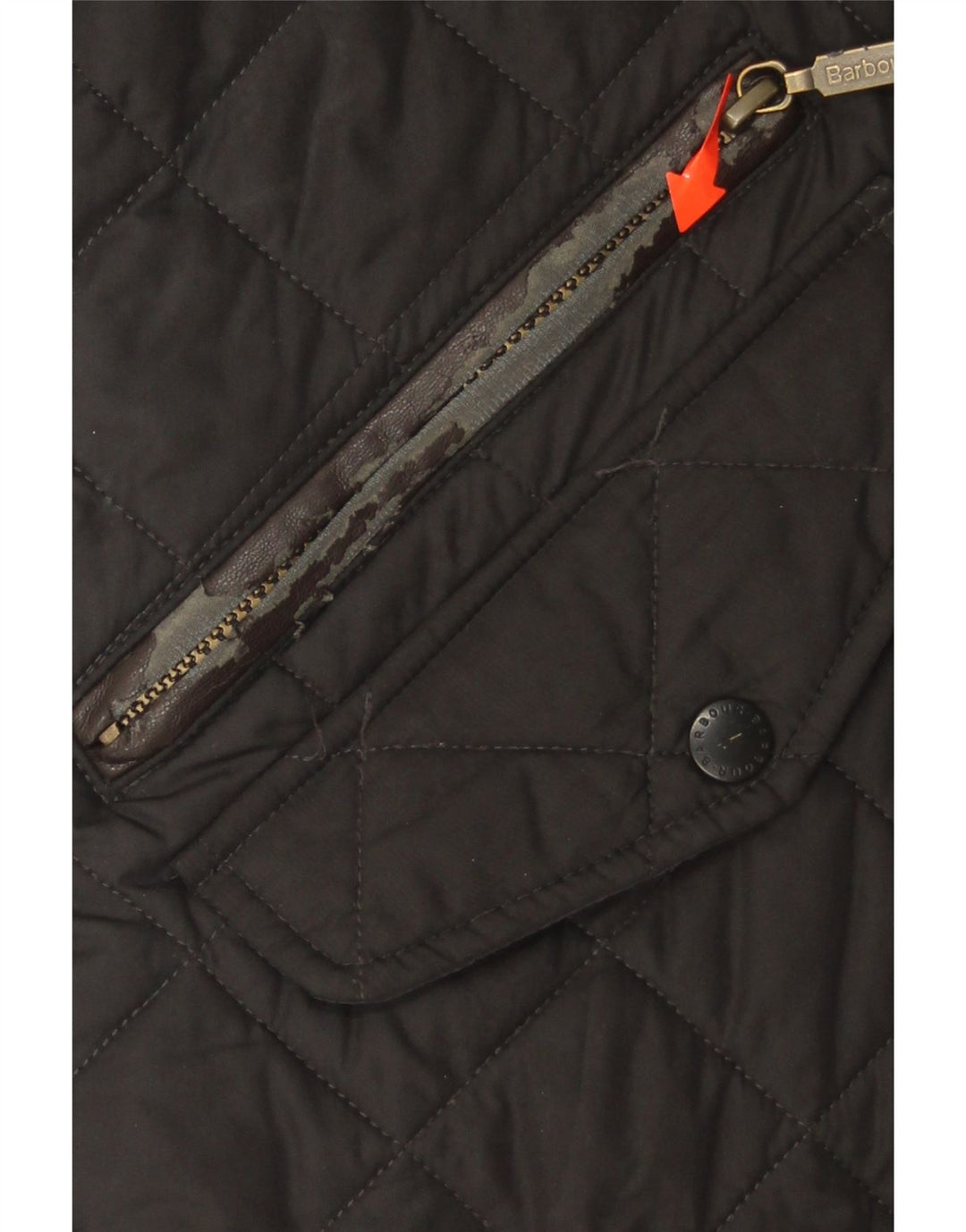BARBOUR Mens Quilted Jacket UK 42 XL Black Vintage Barbour and Second-Hand Barbour from Messina Hembry 